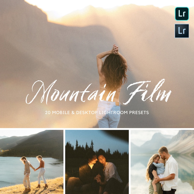 Lightroom Presets Photographer Presets, Film Presets, Clean Photo Editing Filters for Instagram, Wedding Presets, Adventure Presets image 1