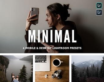 Préréglages LR tendance - Mobile + Desktop - minimaliste, un clic, professionnel, facile à utiliser - débutant, créateur, influenceur, photographe