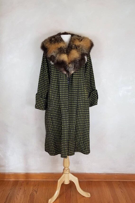 Vintage coat/1940's Coat/Swing Coat/Fapper Coat/W… - image 7