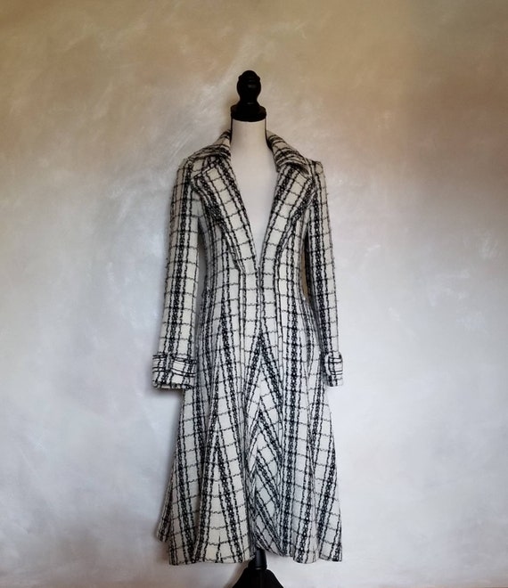 Coat/Vintage Coat/Womens Coat/1980's Coat/Fit Flai