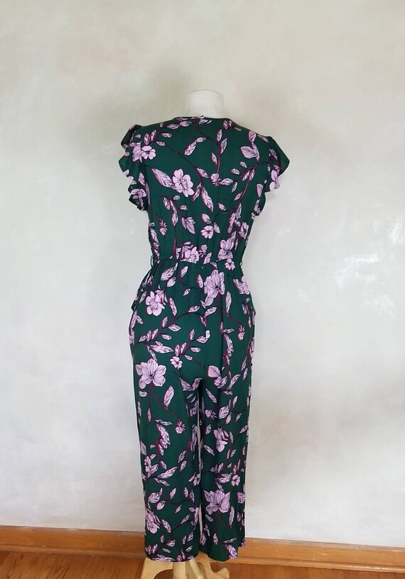 Vintage jumpsuit/1930 style/vintage floral print/… - image 6