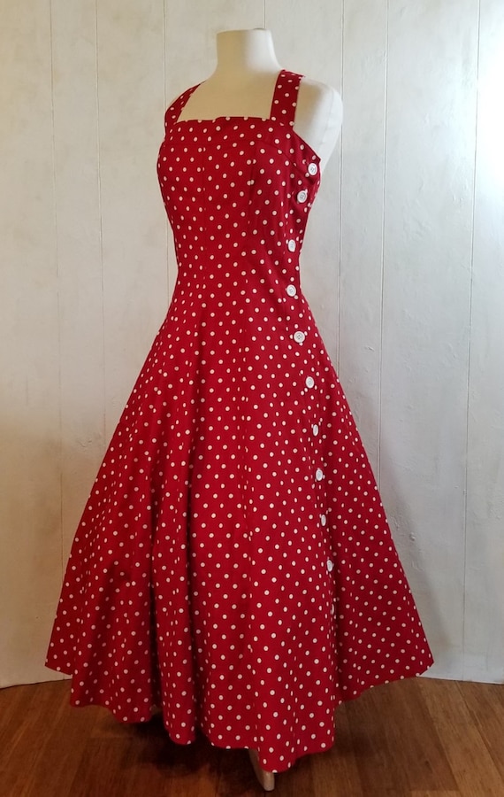 Vintage 1950 Styled Dress Fourth of July - image 3