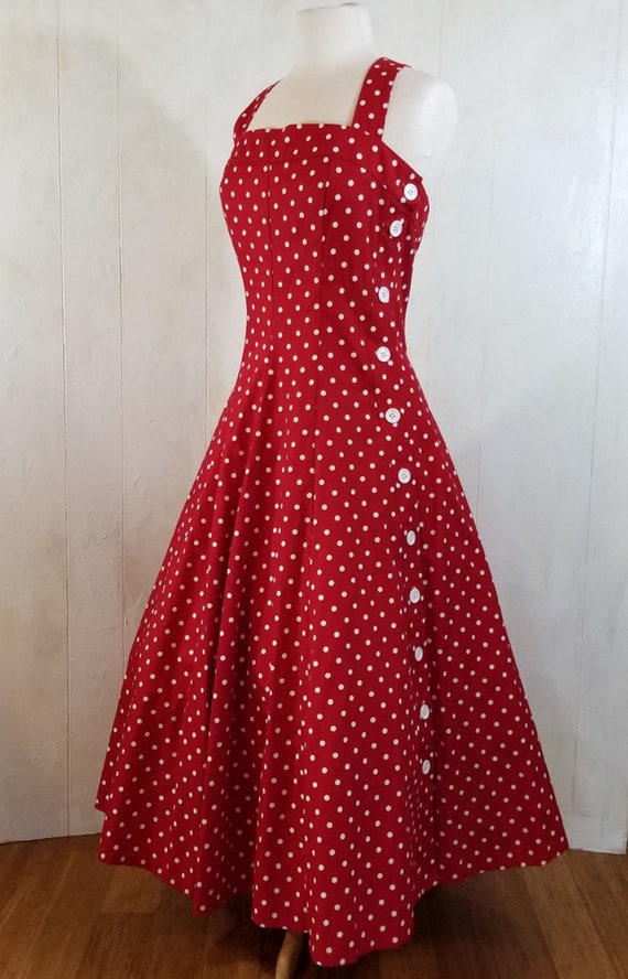 Vintage 1950 Styled Dress Fourth of July - image 1