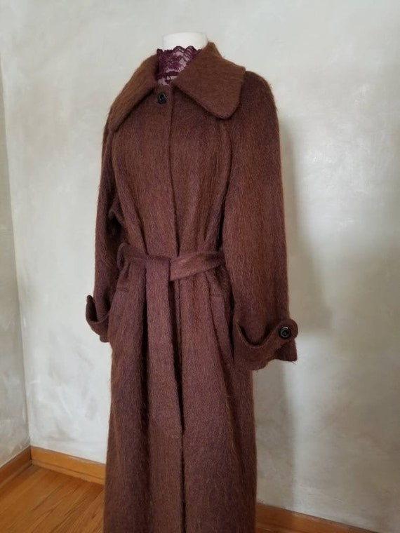 Vintage Coat/Mohair Coat/Womens Coat/1950 Vintage/