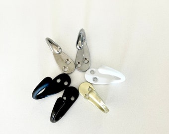 Wall Hook Metal Farmhouse Decor Hardware in multiple finishes.