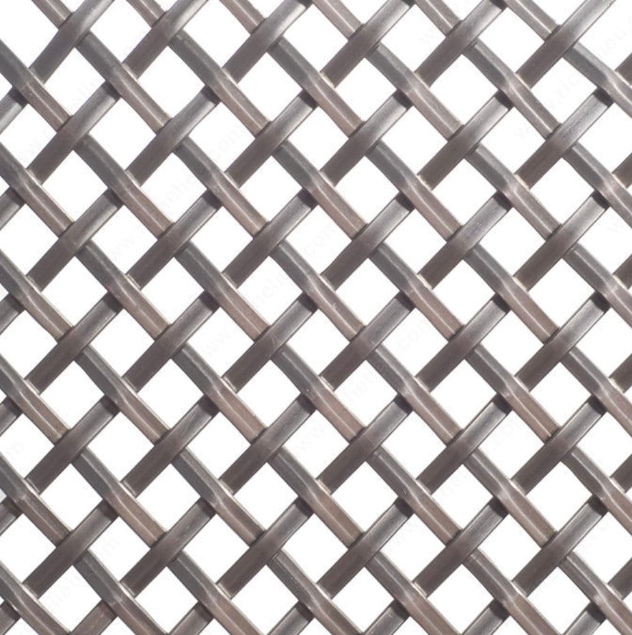 Wire Mesh Pewter t Architectural Woven Furniture 