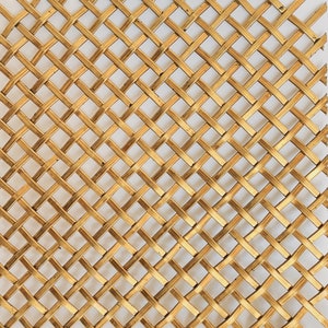 Wire Mesh  Satin Brass Furniture and Creative Grille Mesh