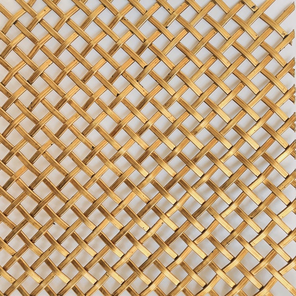 Wire Mesh Brass Furniture and Creative Grille Mesh TB