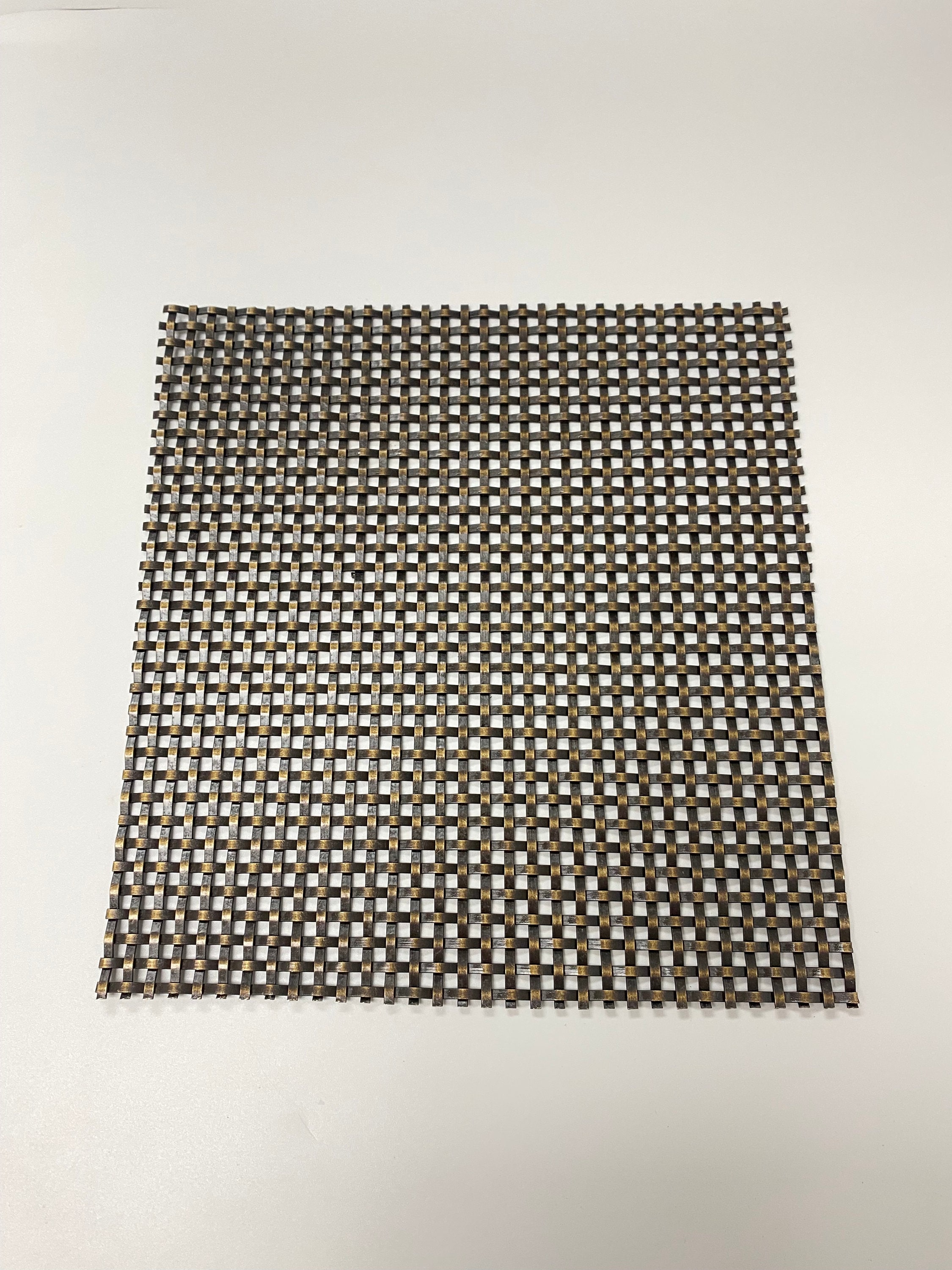 Brass Crimped Metal Mesh Decorative Wire Mesh for Cabinets&Screen