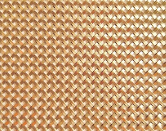 Wire Mesh Brass Finished Architectural Woven Furniture and Creative Grille Mesh NASHB