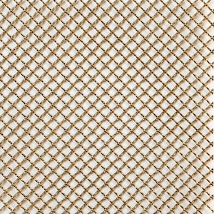 Wire Mesh Brass Architectural Woven style B Satin 