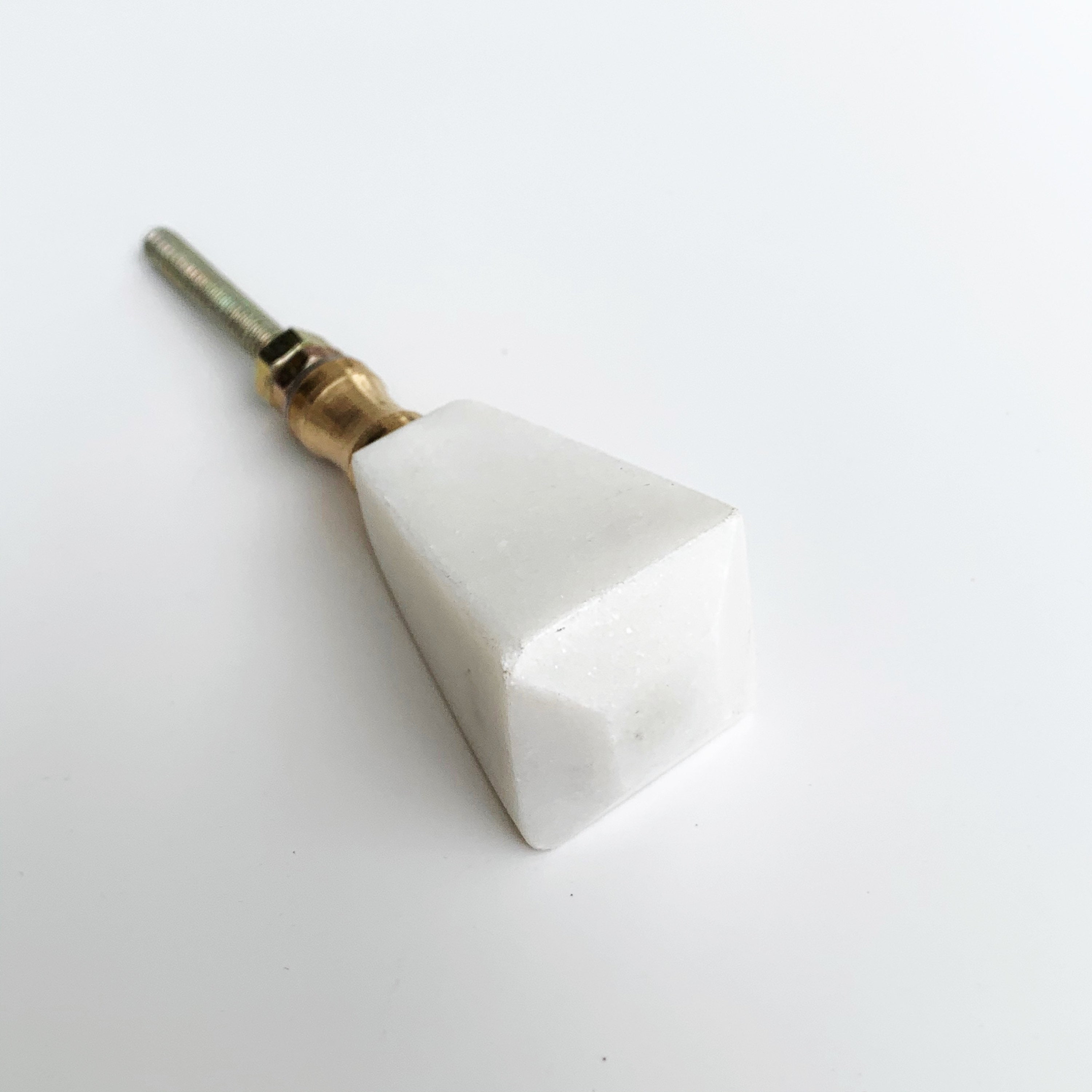 Latón Gabinete Perilla Geométrico Latón y Cajón de | Etsy