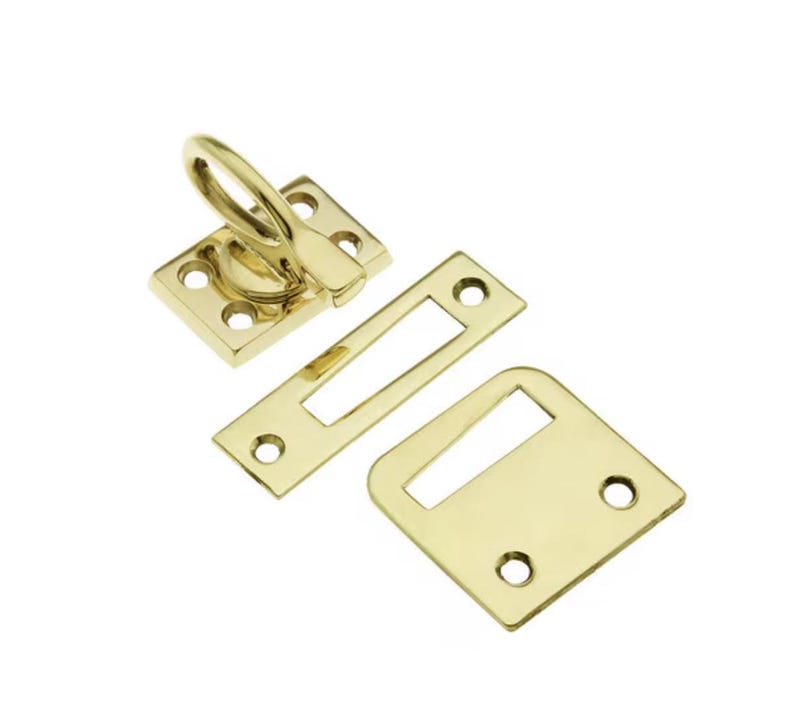 Brass Window Latch Solid Unlcquered Brass Casement Window Latch With Ring Handle - Etsy