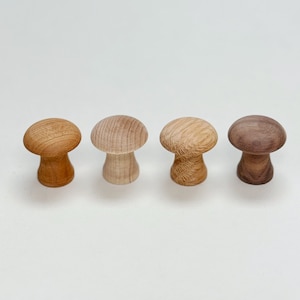 Round Wood &quot;Kup&quot; Cabinet Knob