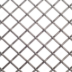 Wire Mesh Pewter &quot;U&quot; Architectural Woven Furniture and Creative Grille Mesh