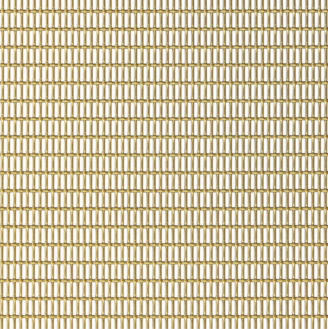 Buy Wire Mesh Brass Architectural Woven style A Satin Brass Furniture and  Creative Grille Mesh Online in India 