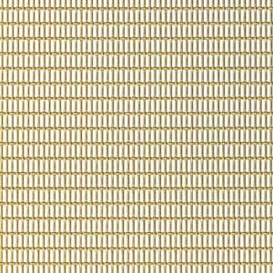 Wire Mesh Brass Architectural Woven  "Style A" Satin Brass Furniture and Creative Grille Mesh