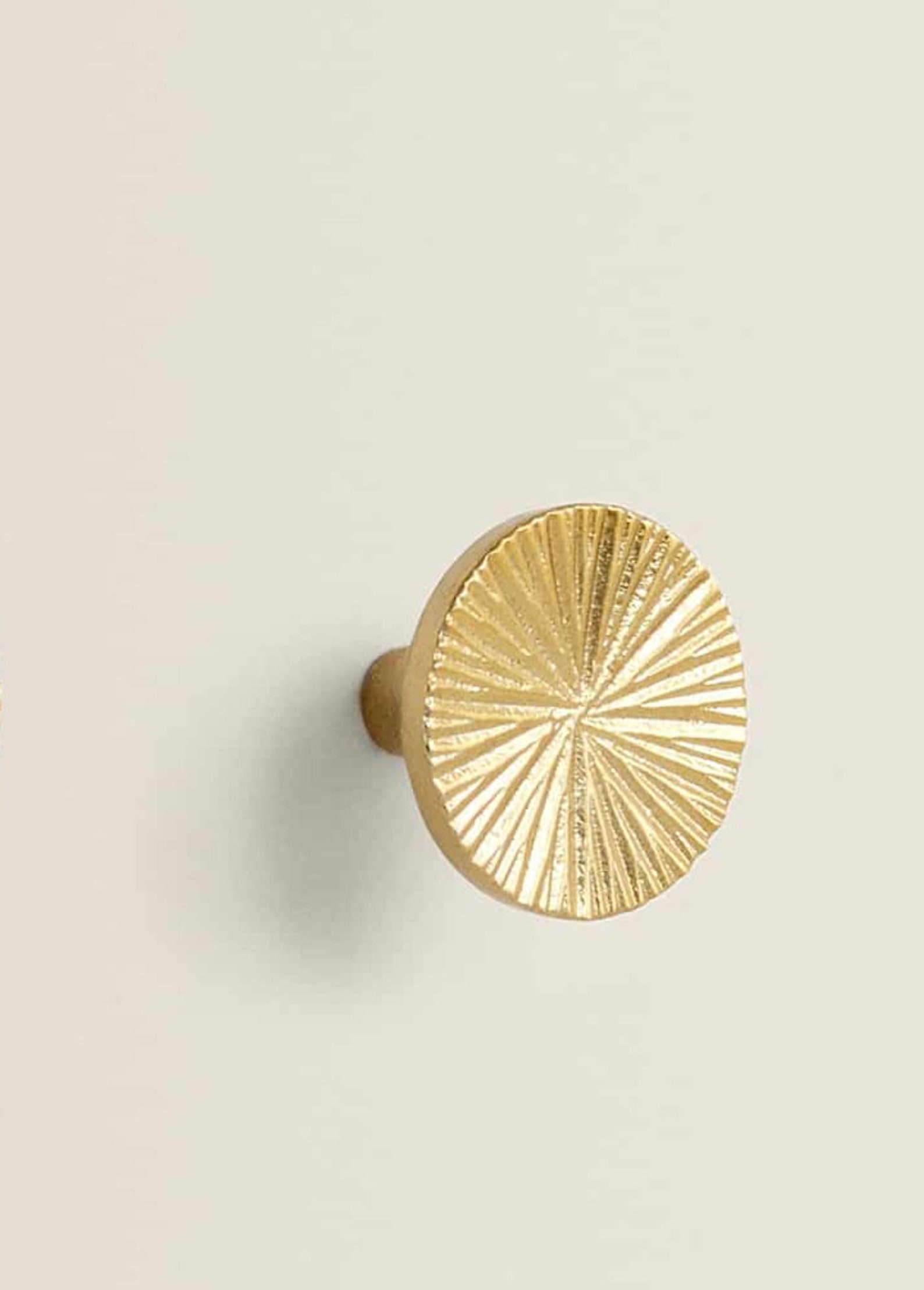Round Gold Knob Modern Hardware Farmhouse Etsy