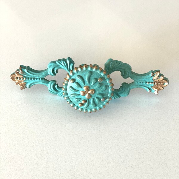 Teal Knobs Etsy