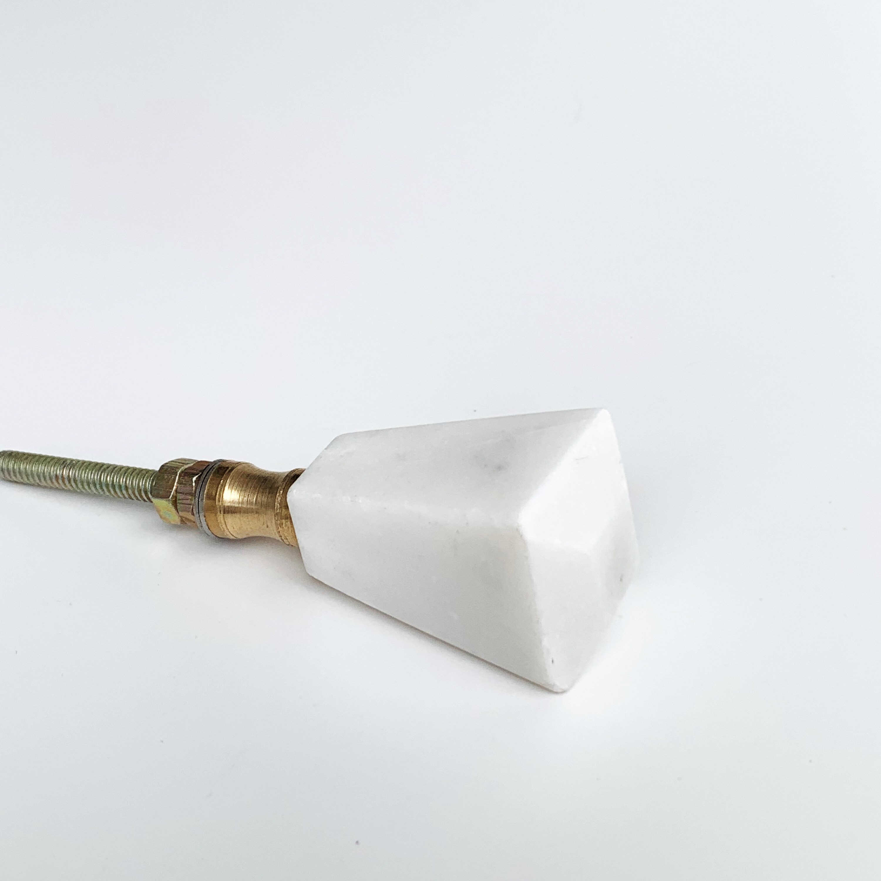 Latón Gabinete Perilla Geométrico Latón y Cajón de | Etsy