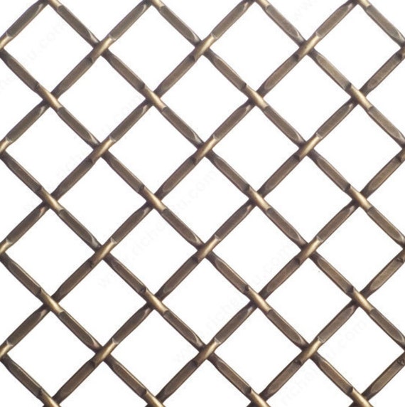 Buy Wire Mesh Burnished Brass Architectural Woven Furniture and Creative  Grille Mesh Online in India 
