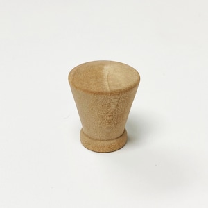 Cone Wood Cabinet Knob Round Furniture Hardware