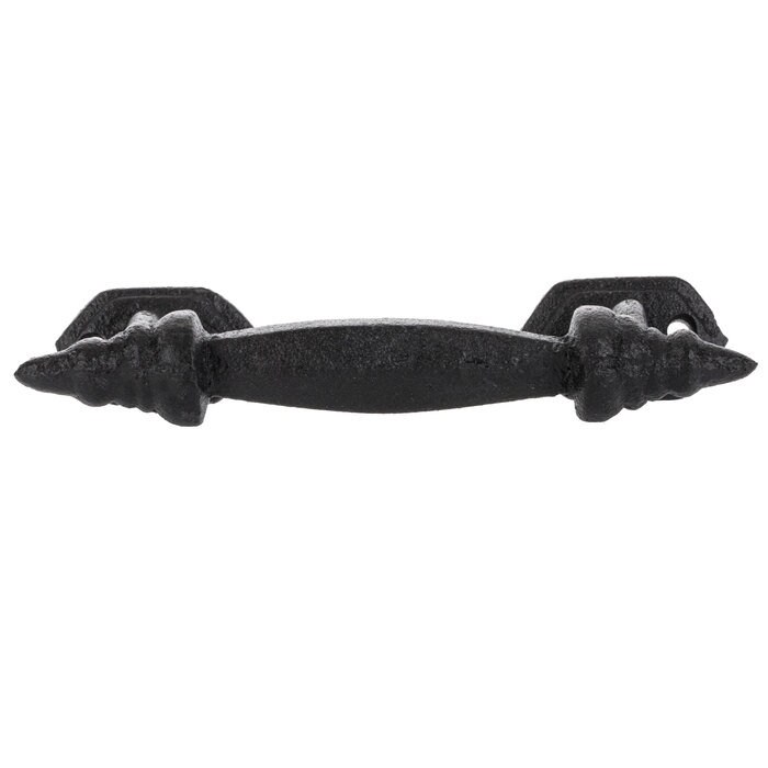 Iron Rustic Black Drawer Pull denver Pull Etsy
