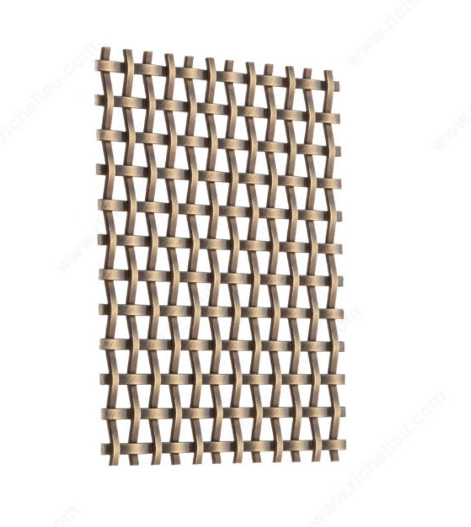 Wire Mesh Burnished Brass k Architectural Woven Furniture and Creative  Grille Mesh -  Canada