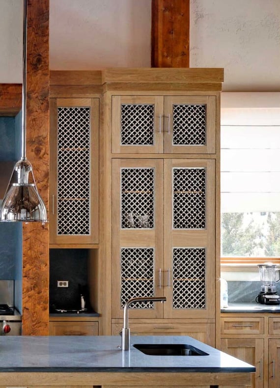 8 Wire Mesh Cabinet Door & Kitchen Design ideas