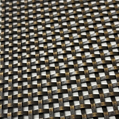 Wire Mesh Antique Brass Plated Furniture and Creative Grille Etsy New