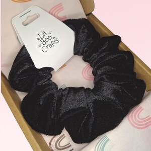 Midnight Velvet Luxe Scrunchie