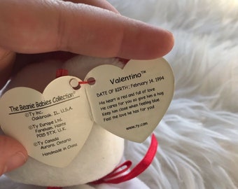 valentino misprint beanie baby