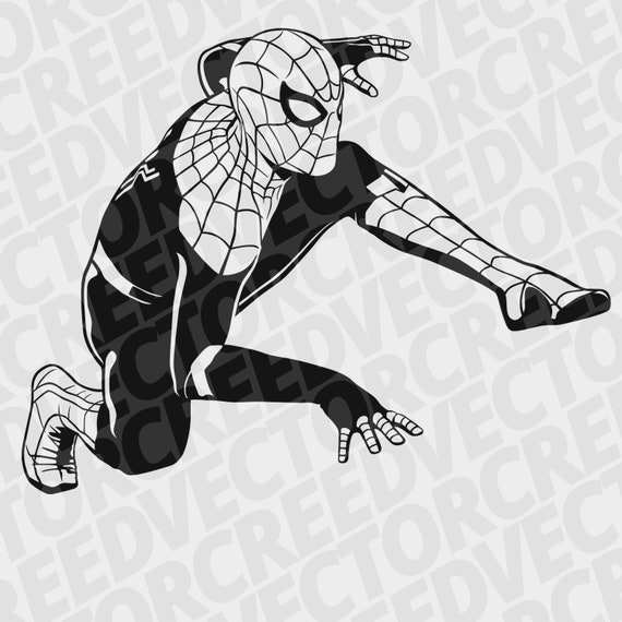 Download Spiderman Svg Cutting Files Spiderman Cricut Svg Cuttable Etsy