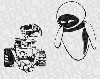 Wall E Eve Svg Etsy Wall E Eve Svg Etsy