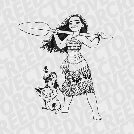 Moana Svg Hei Hei Svg Moana Cutfile Hei Hei Stencil Cutting Etsy Moana Svg Hei Hei Svg Moana Cutfile Hei Hei Stencil Cutting Etsy