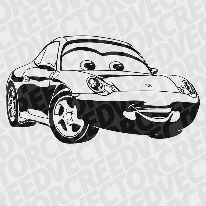 Download Sally Carrera svg Sally svg Disney Cars Sally Carrera Cars ...