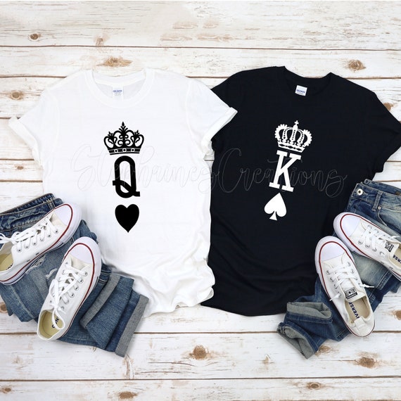 King and Queen Couple Shirt King and Queen Shirt King Shirt - Etsy