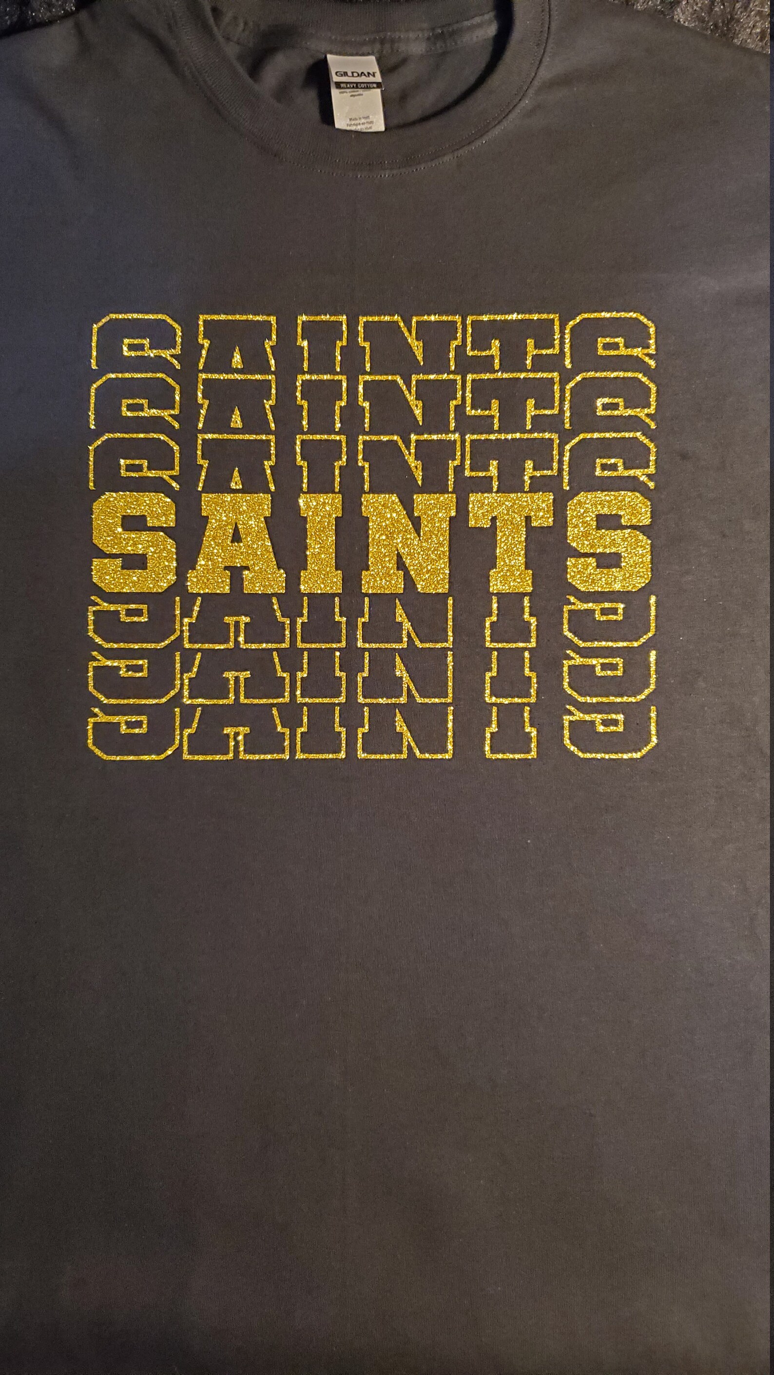 Customizable Unisex Saints Shadow Shirt Saints Tshirt Etsy