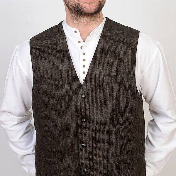 Irish Tweed Waistcoat / Vest