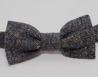 Handwoven Donegal Tweed Bow Tie