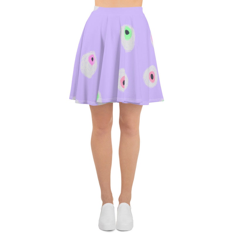Eyeballs all over skirt!