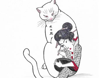 Mon Mon Cat With Photos Etsy Mon Mon Cat With Photos Etsy