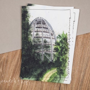 Postkarte | "Baumwipfelpfad" | Bayerischer Wald | Bayern