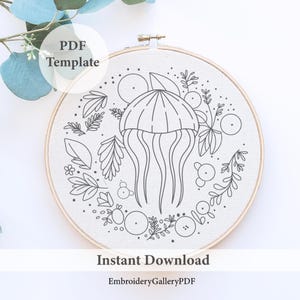 海から来た3匹の輝くクラゲの刺繍パターン - Etsy 日本 海から来た3匹の輝くクラゲの刺繍パターン - Etsy 日本