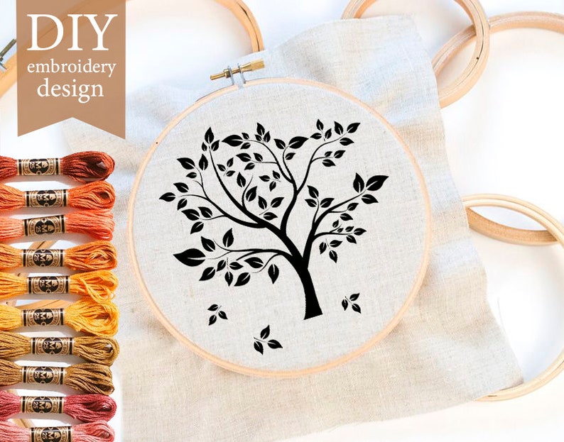 PDF Pattern Tree of Life Hand Embroidery Pattern Embroidery | Etsy