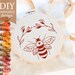 Bumble Bee Hand Embroidery Pattern PDF Instant Download Bee | Etsy