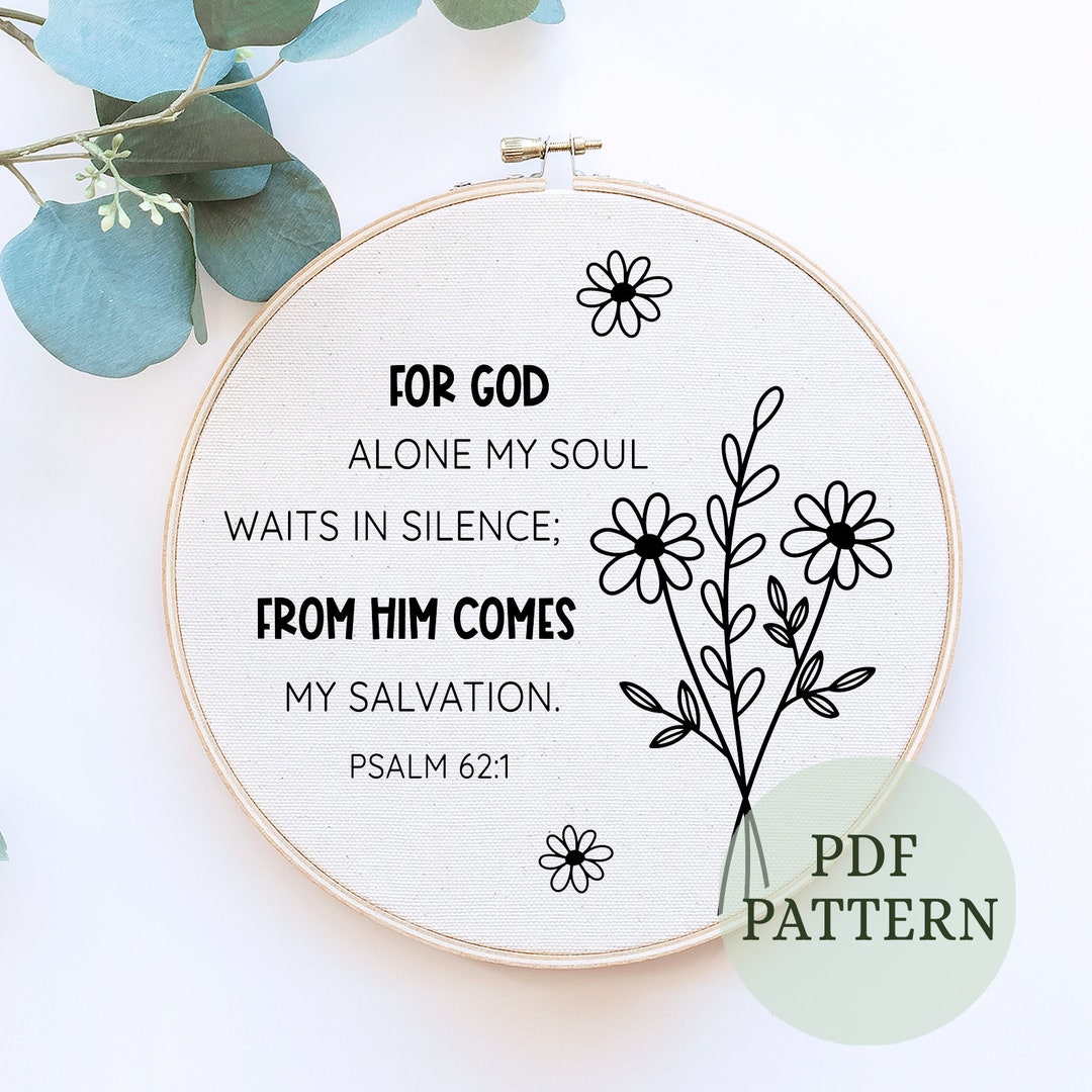 Christian Embroidery Craft, Embroidery Pattern, Digital PDF Pattern ...