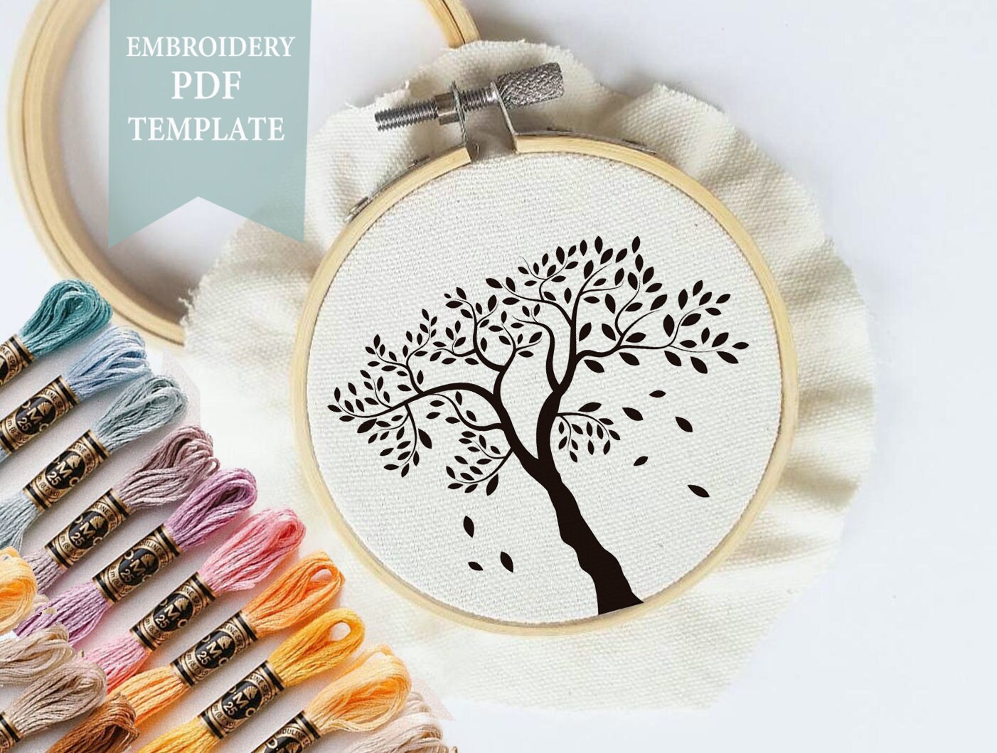 PDF Pattern Tree of Life Hand Embroidery Pattern Embroidery | Etsy