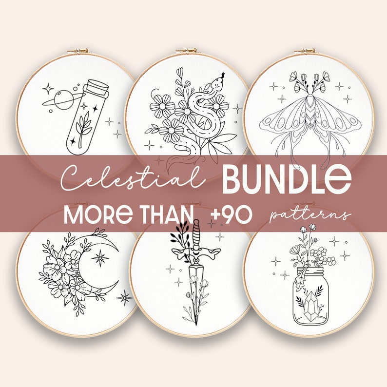 Now 2700 embroidery template, MEGA OFFER LIFETIME embroidery, present and future, Super Bundle pack, Access lifetime, 6 sizes each design image 4