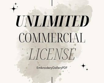Unlimited Commercial License: Use in Finished Products, No Credit Required
